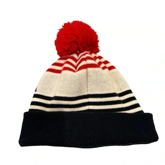 Vintage Team USA Beanie Hat, America Black winter snow skiing snowboarding - Picture 2 of 4